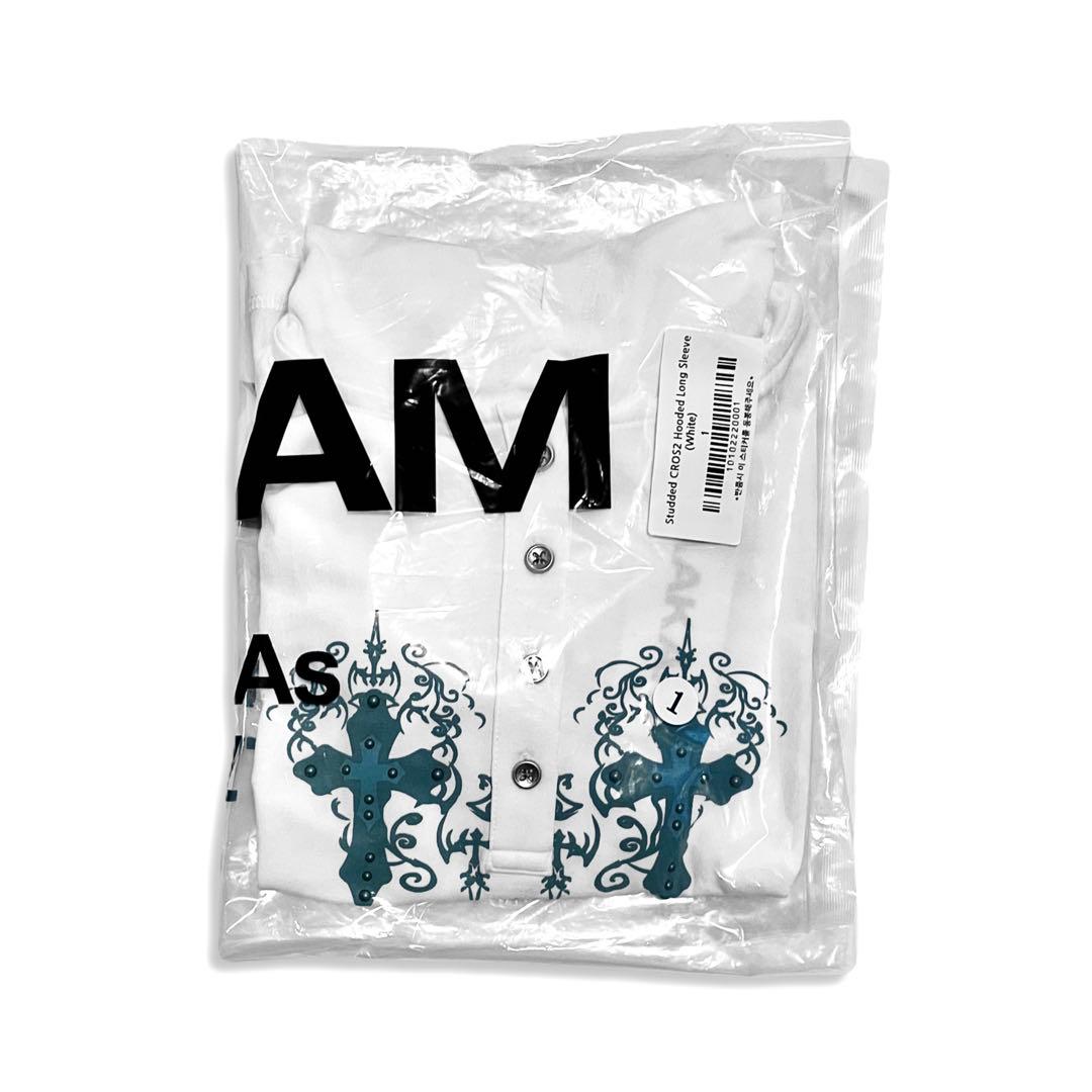トップス AAKAM Studded CROS2 Hooded Long Sleeve 1