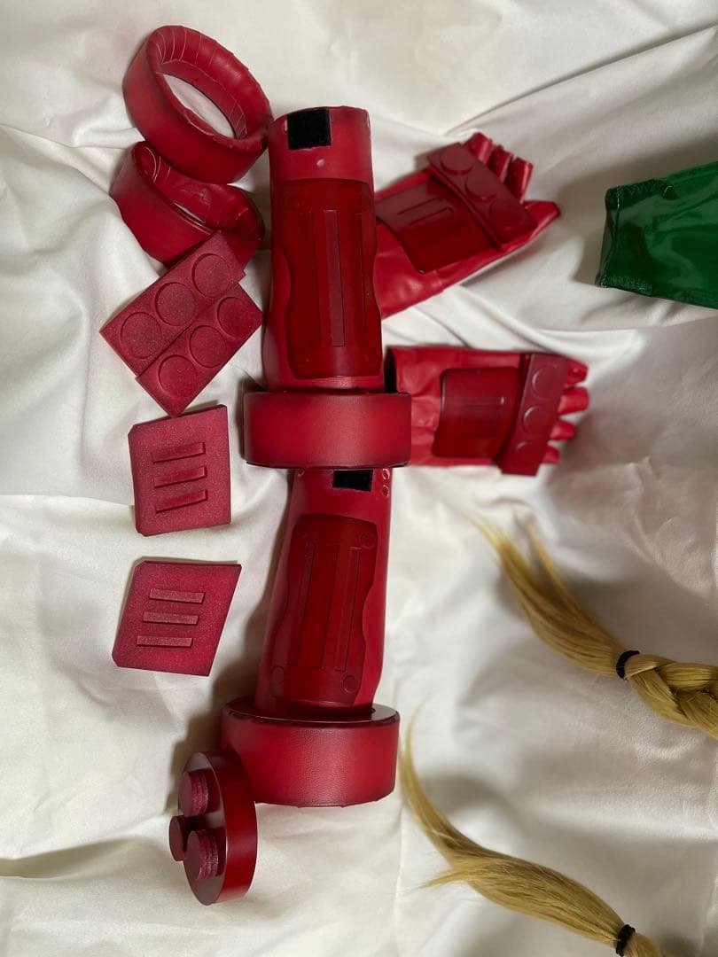 【値引交渉可】ストリートファイター　キャミィ コスプレ衣装　ウィッグ・グローブ付