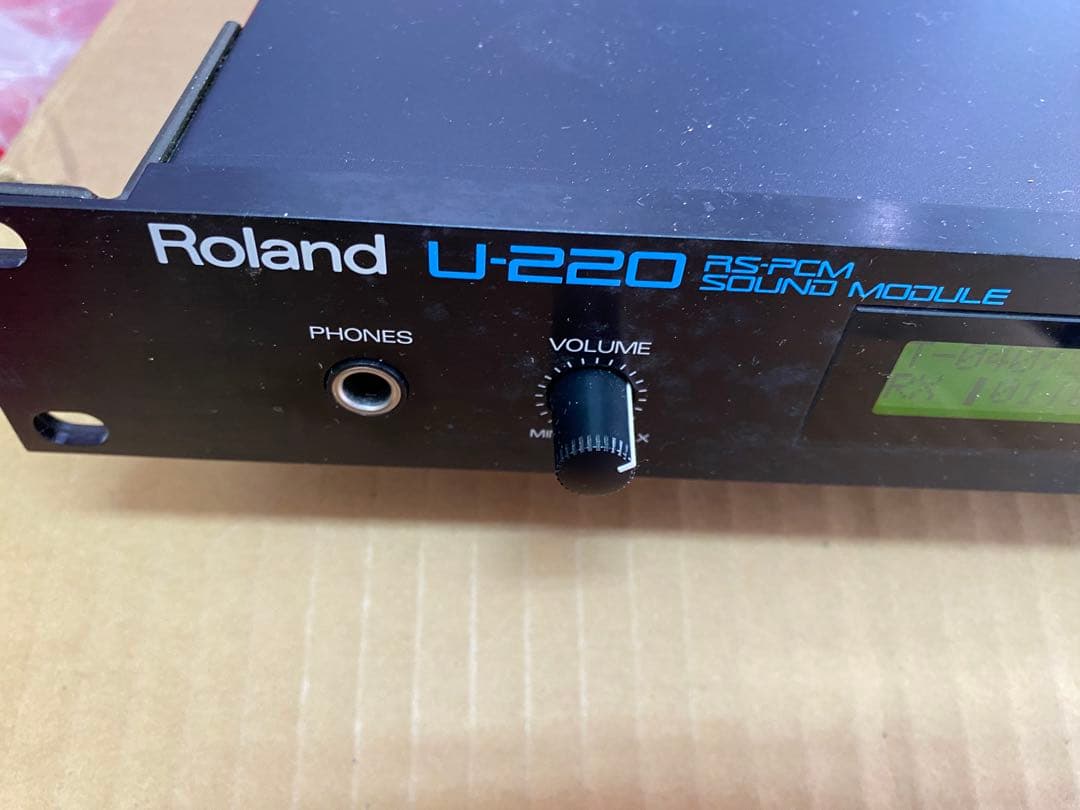 ROLANDサウンドモジュール Ｕ-220欲しかった登場音源モジュール超一流