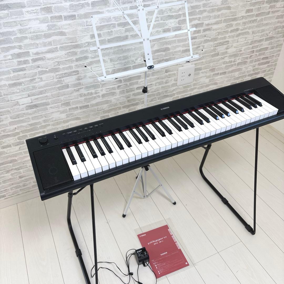 YAMAHA 【ヤマハ】電子キーボード piaggero NP-11