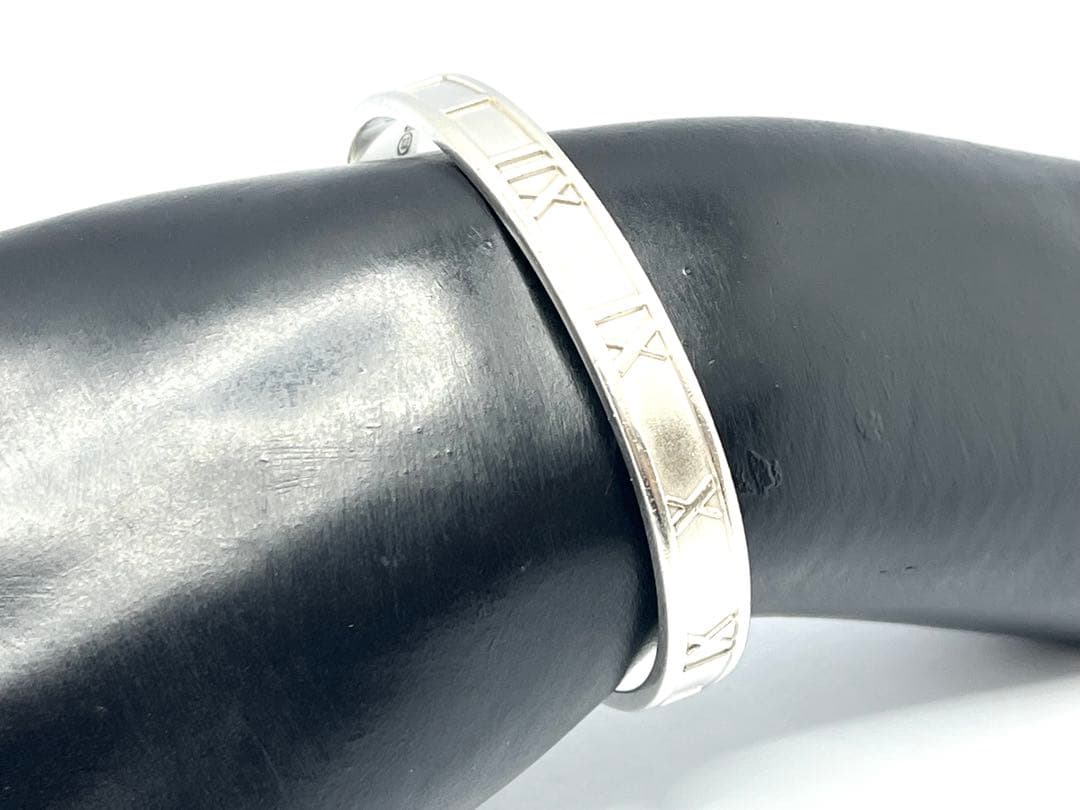 h609 美品　ティファニー　1995 アトラス　バングル　925 ブレスレット