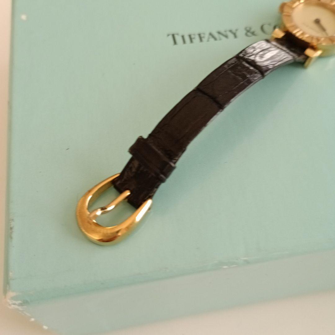 Tiffany & Co. K18 アトラスゴールドウォッチ D286.753