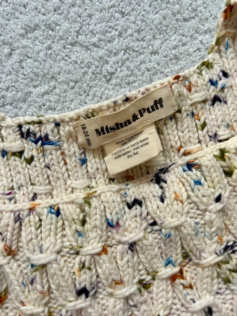misha and puff ニットロンパース