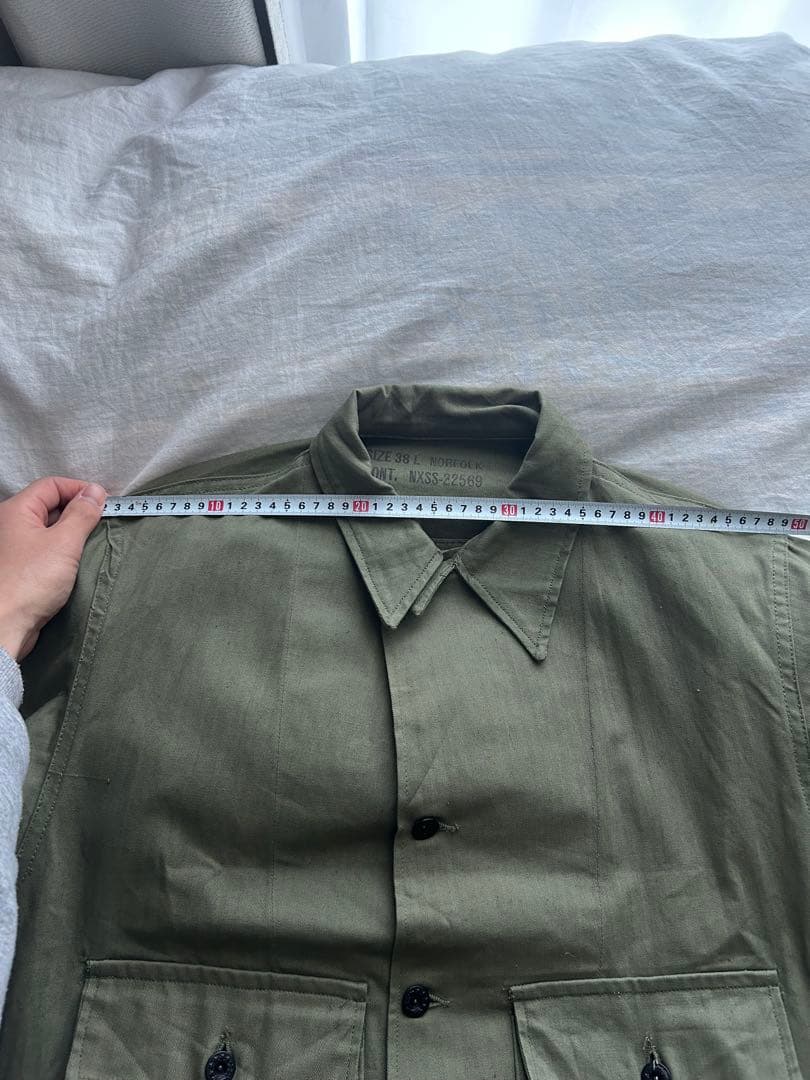 40s usnavy M43ミリタリージャケット ダウンポケット デッドストック