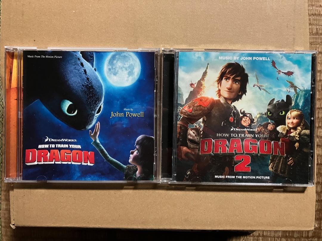 アニメ『ヒックとドラゴン』サントラ　2枚セット