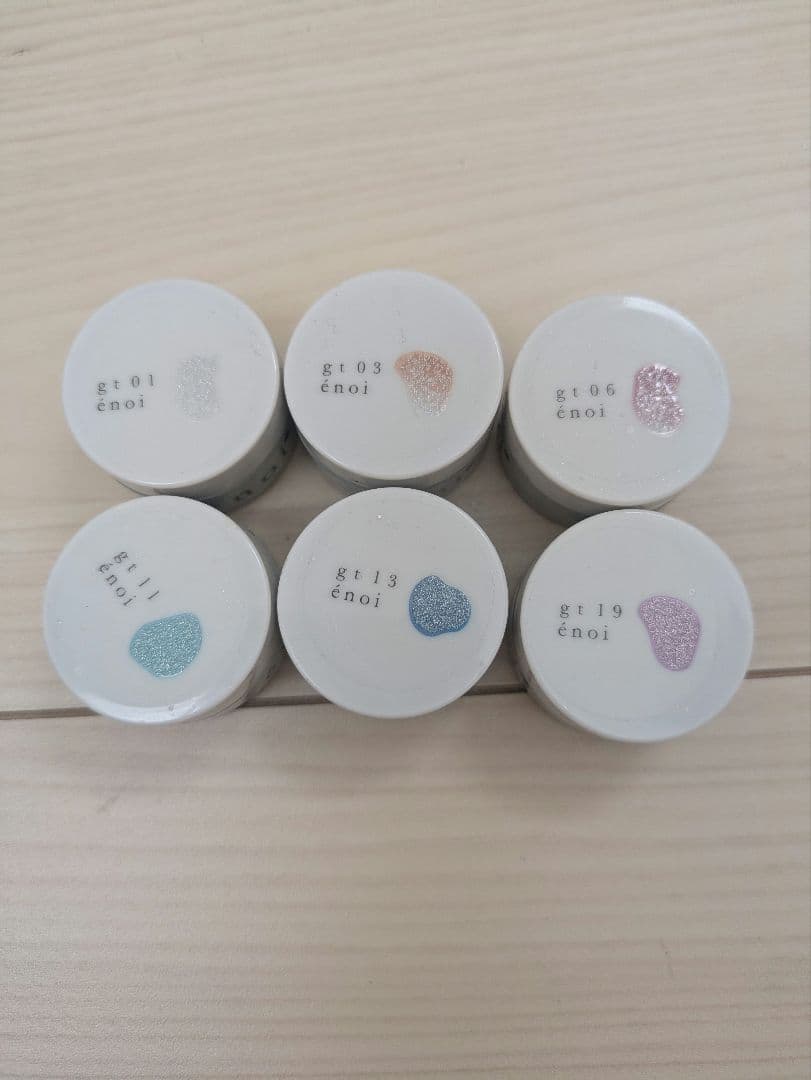 enoi ギャリッター 6色