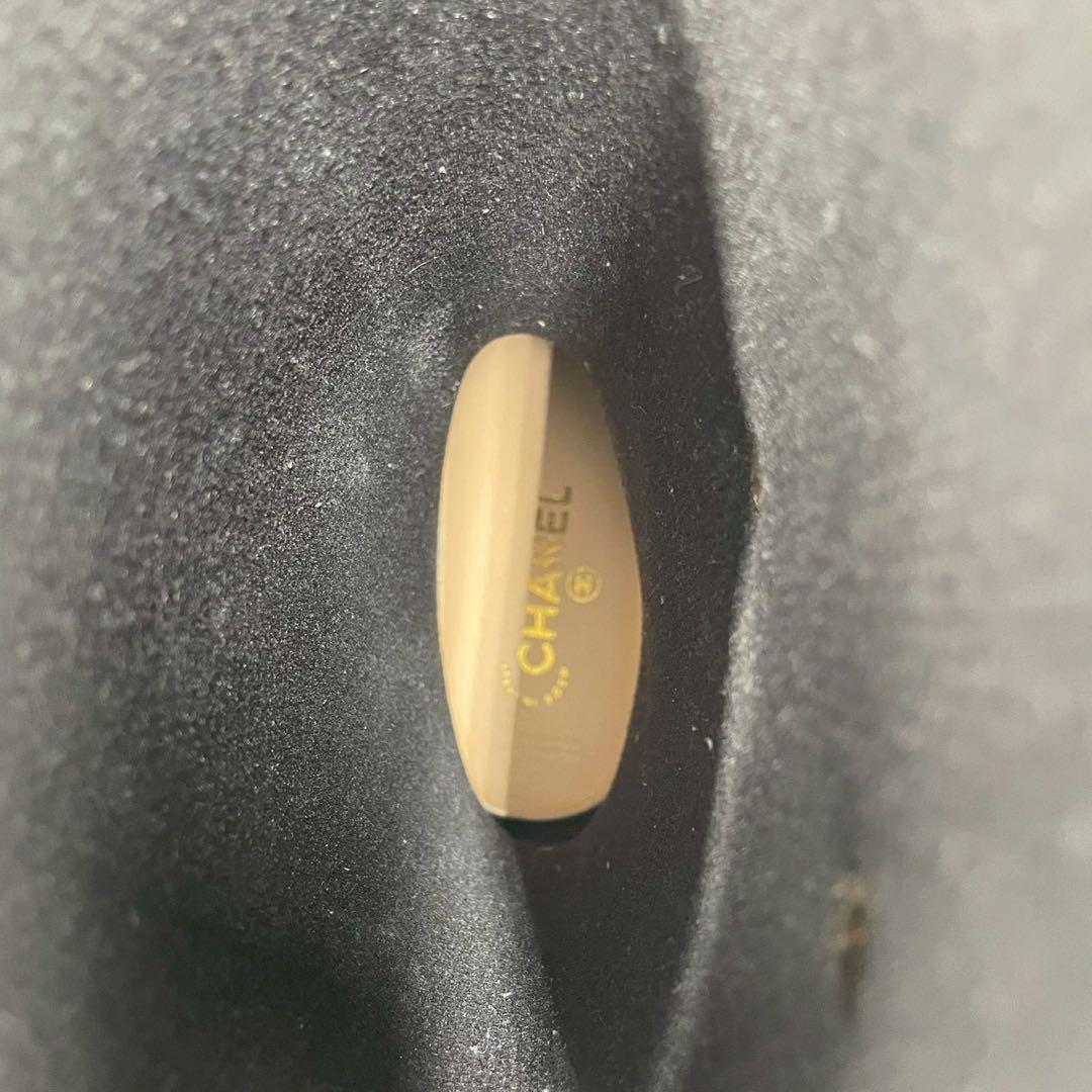 CHANEL シャネル ロングブーツ レインブーツ ブラック 黒 カメリア