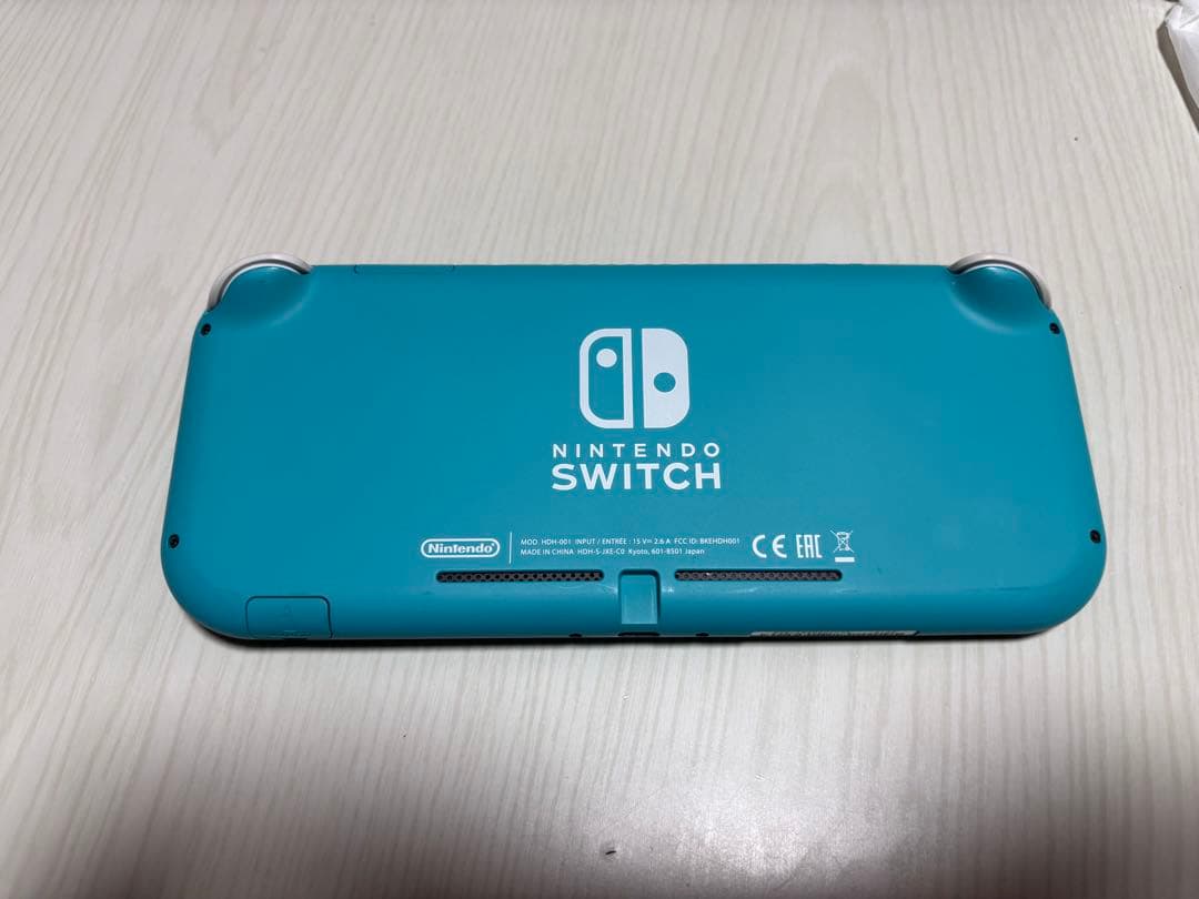 Switch light スイッチ ライト ターコイズブルー