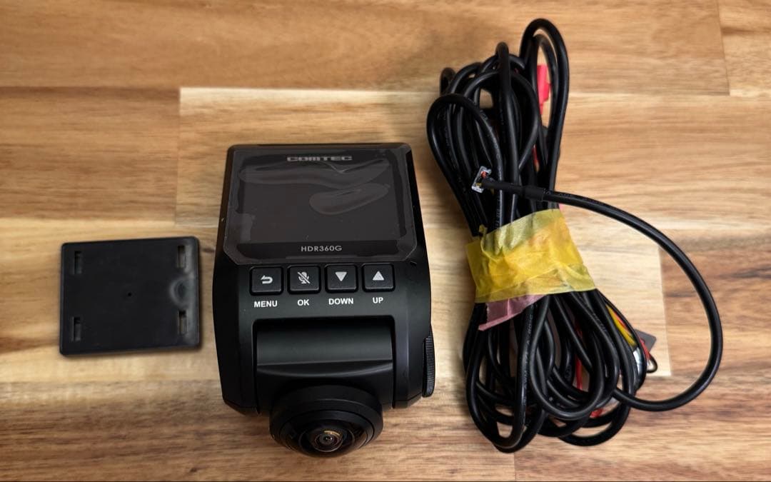 コムテック HDR360G 360度ドライブレコーダー