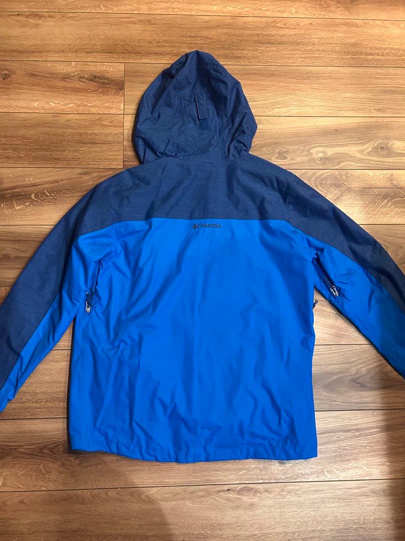 【美品】Columbia ジャケットセット 青/ネイビー 650TD アウトドア