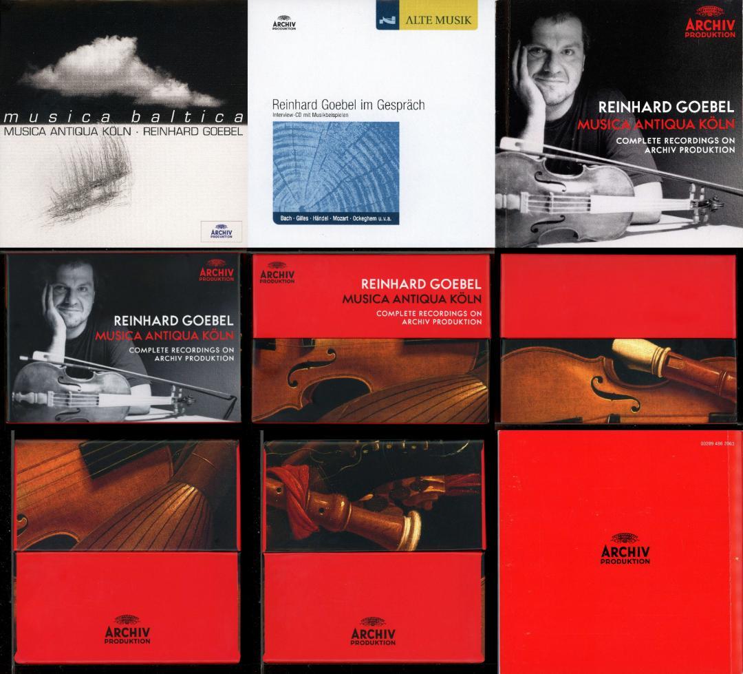 ラインハルト・ゲーベル アルヒーフ録音全集 75枚組