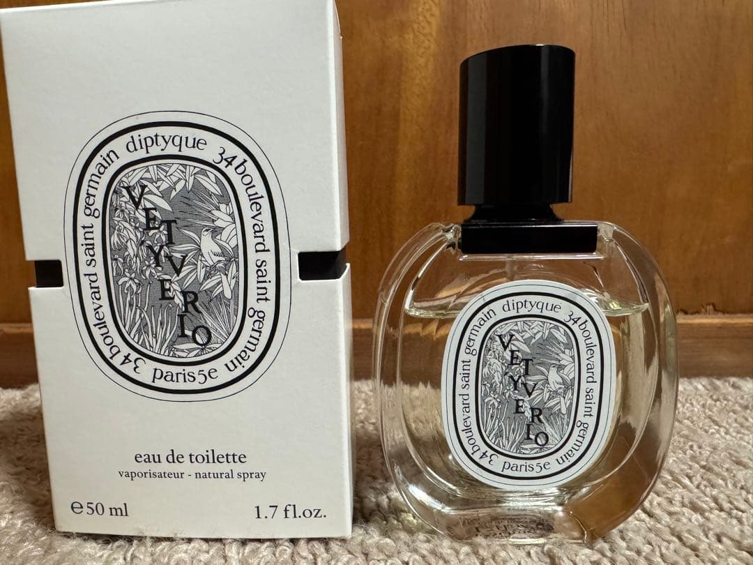diptyque 50ml ディプティック ヴェチヴェリオ オードトワレ 香水
