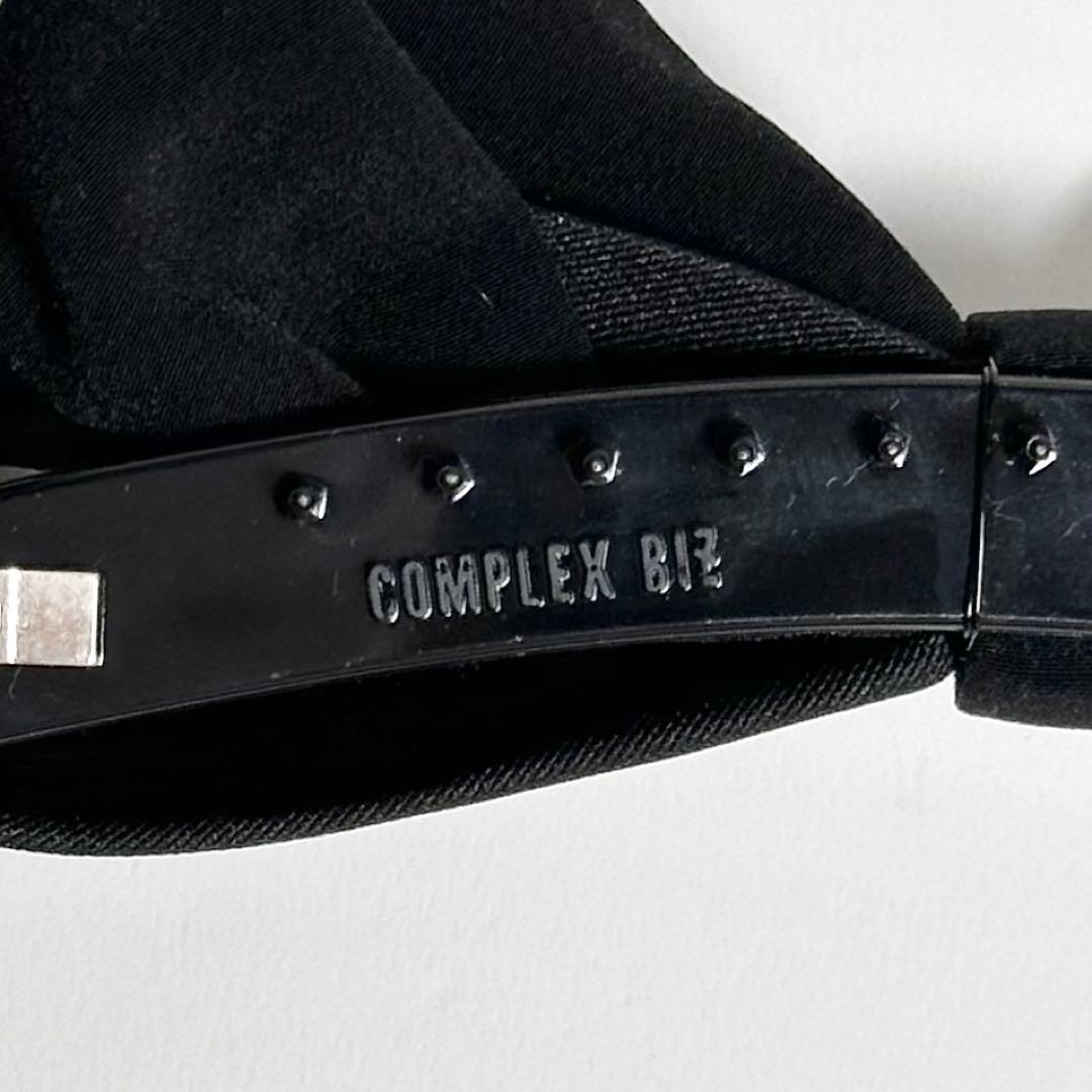 Complex Biz コンプレックス ビズ バナナクリップ リボン ブラック
