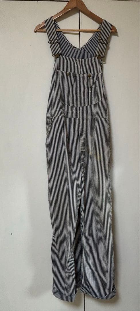 Lee 91-SB オーバーオール ヒッコリーストライプ50s～60s