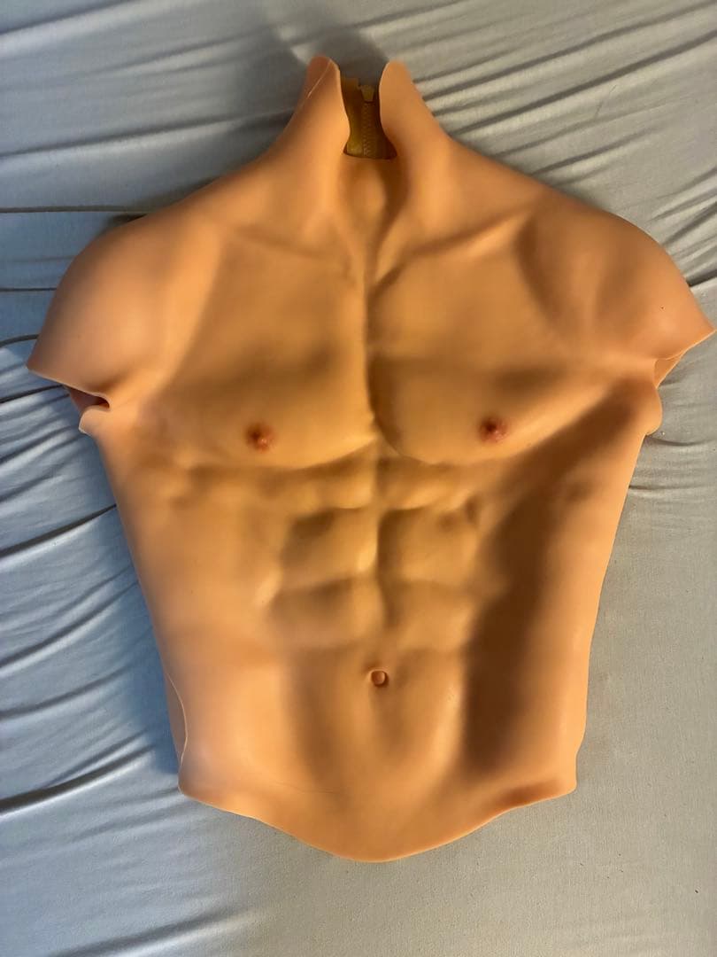 【クラッセ製】シリコン筋肉スーツ 背面ジッパー