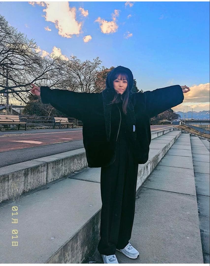 2WAYリバーシブルジャケット【WCJ】クリーニング済！BLACK