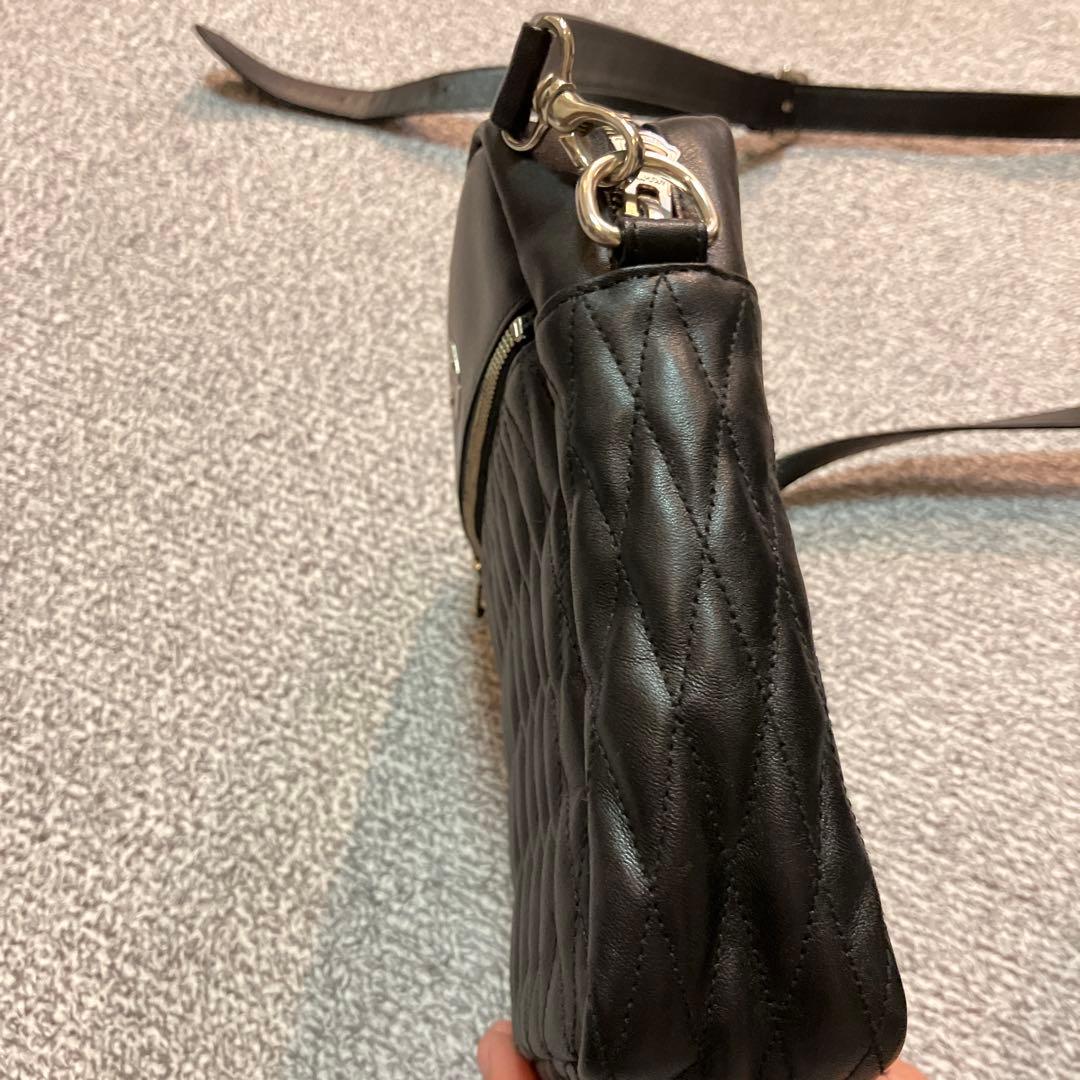 The Crimie クライミー ダイアモンドキルトレザー ショルダーバッグ