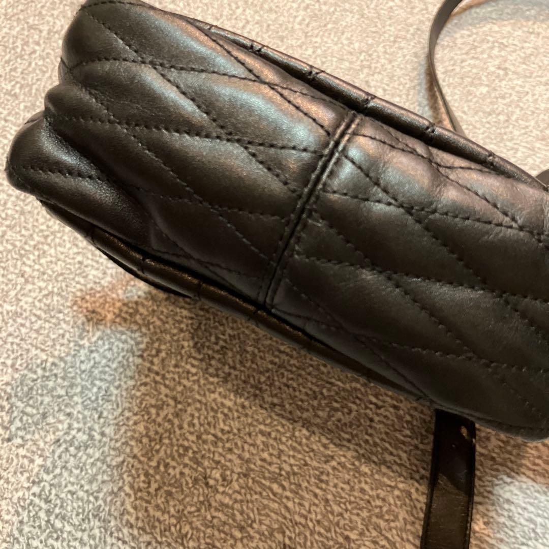 The Crimie クライミー ダイアモンドキルトレザー ショルダーバッグ