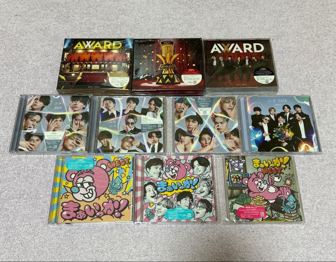 WEST. ジャニーズWEST CD(シングル,アルバム) 87点セット