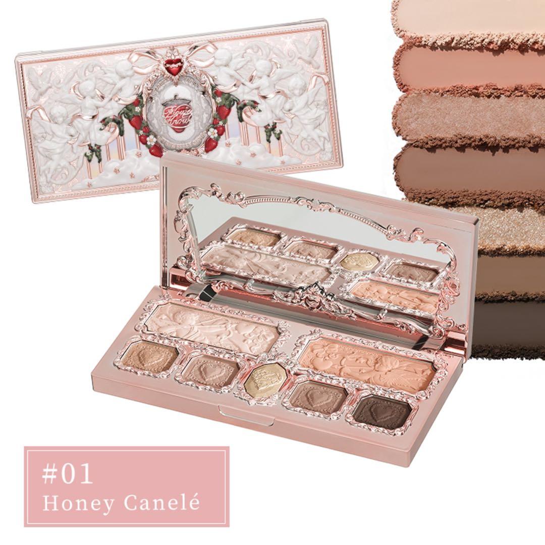 フラワーノーズ アイシャドウ プレストパウダー リップ ヘアピン