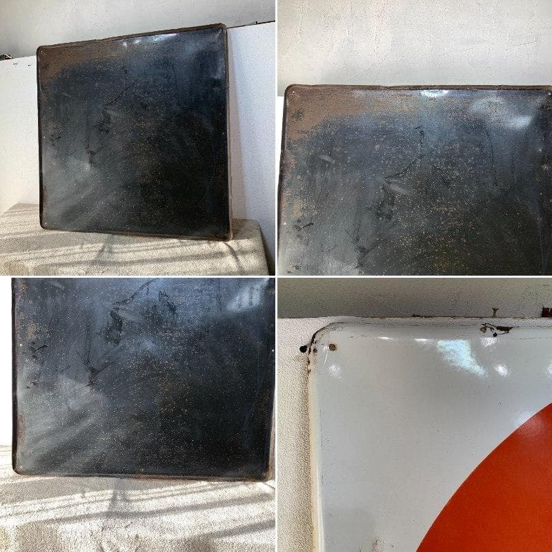 希少！　Kagome カゴメ　トマトケチャップ　ホーロー看板　　XZ4285