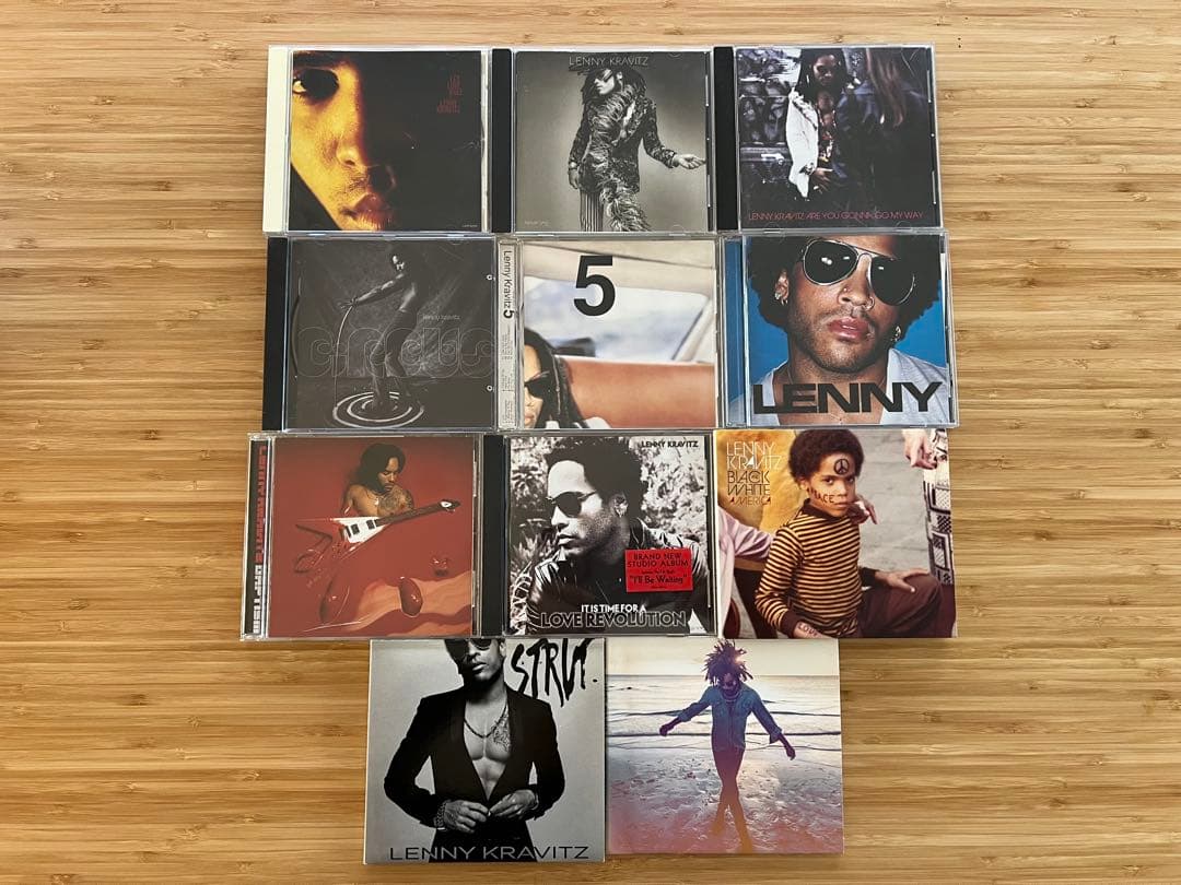 レニー・クラヴィッツほぼほぼコンプリート CD11枚