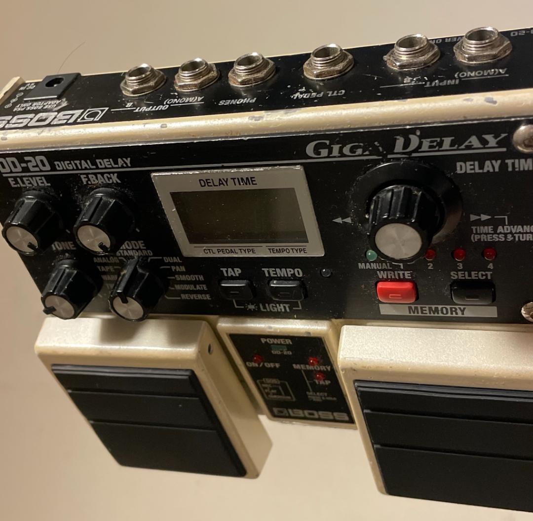 BOSS DD-20 Digital Delay Giga ギガディレイ