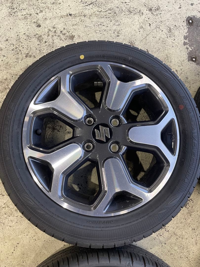 は*の様 新車外し スズキ ハスラー 15インチ ホイールセット