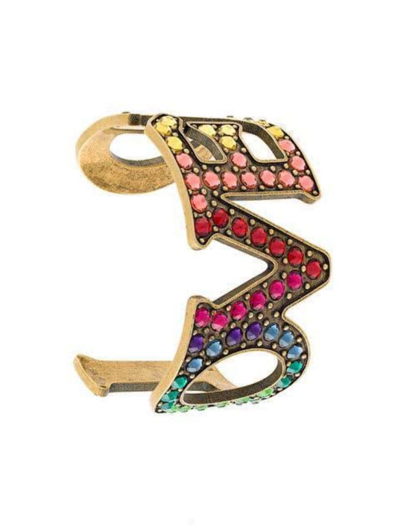 正規品 新品★ GUCCI LOVED クリスタル ブレスレット