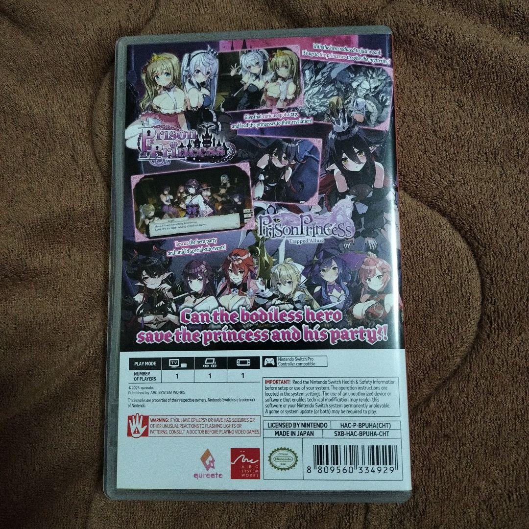 Nintendo Switch Prison Princess Nintendo Switch