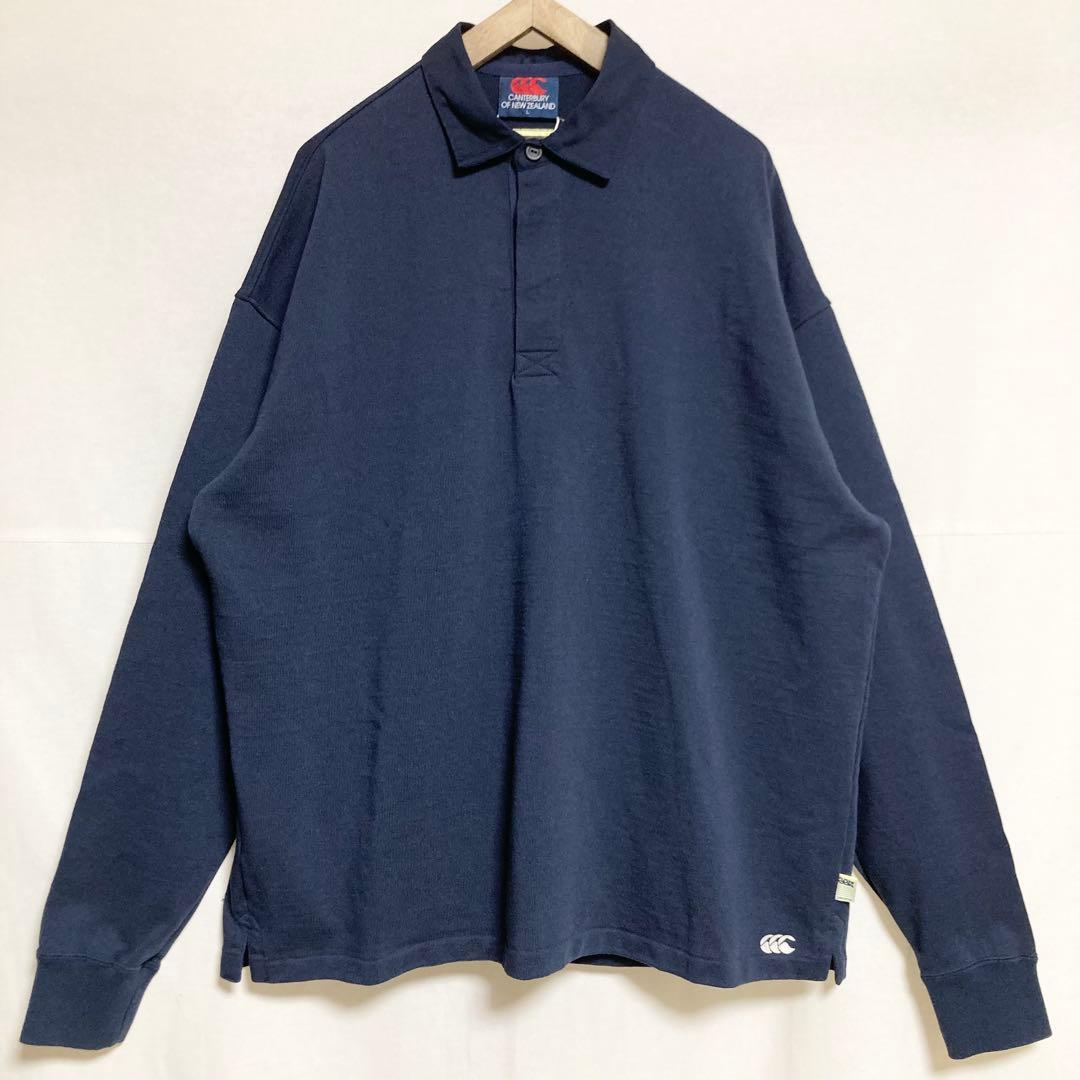 Lサイズ！タグ付き！SSZ × Canterbury ラガーシャツ