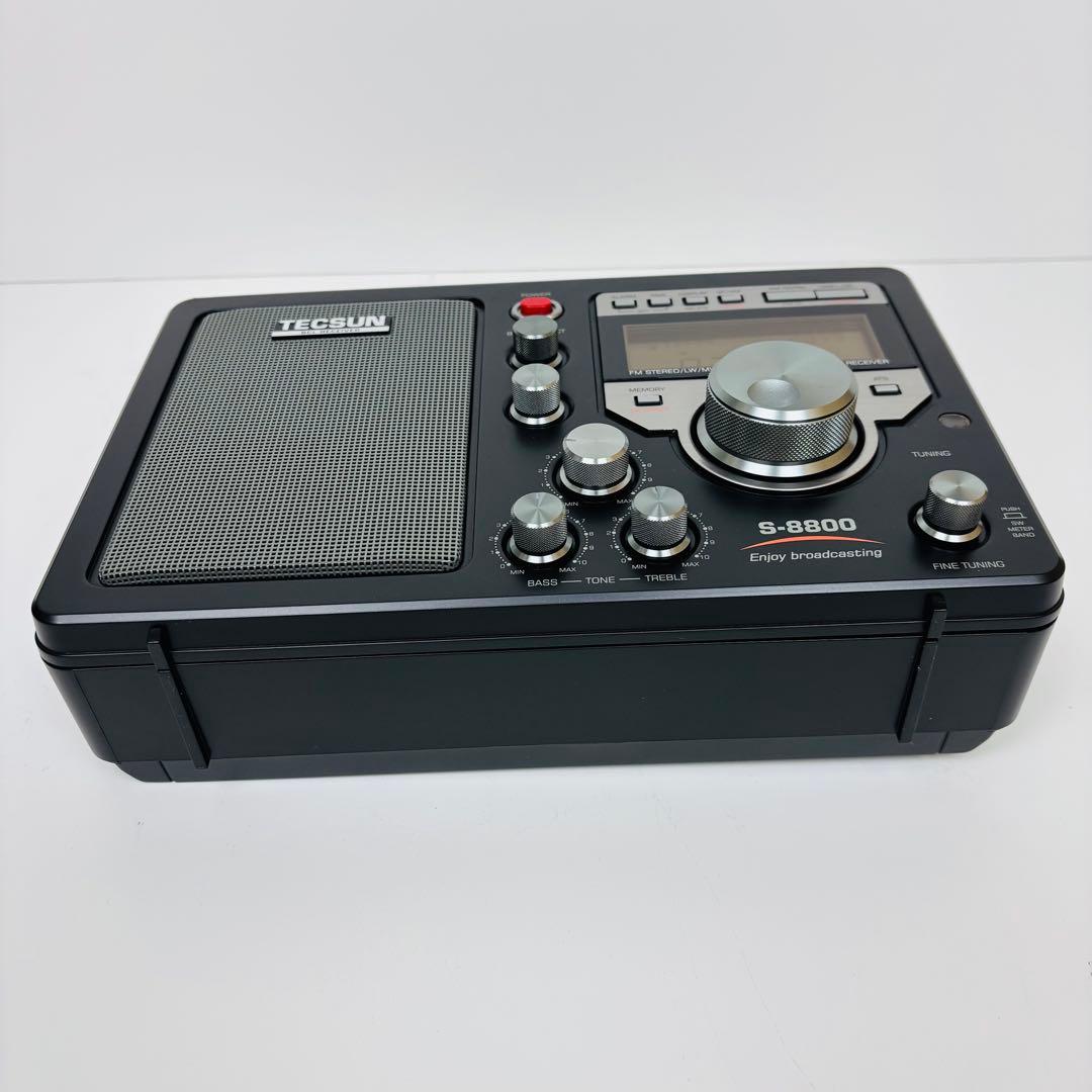 【美品】TECSUN PLL ワールドバンド　ラジオ　レシーバー　S-8800