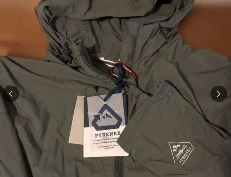 PYRENEX SEASIDE ナイロンジャケット カーキ