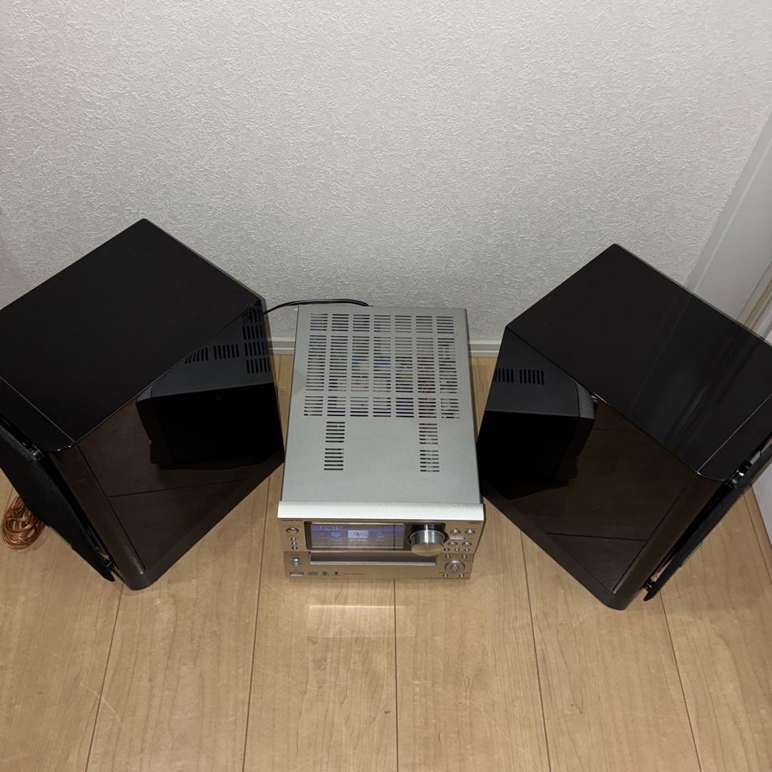 動作ok ONKYO BR-NX10 CD HDD ミニコンポ HDD80GB