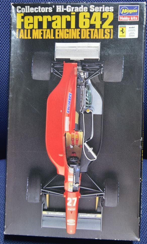 フェラーリ　６４２　オールメタルエンジン　プラモデル　希少