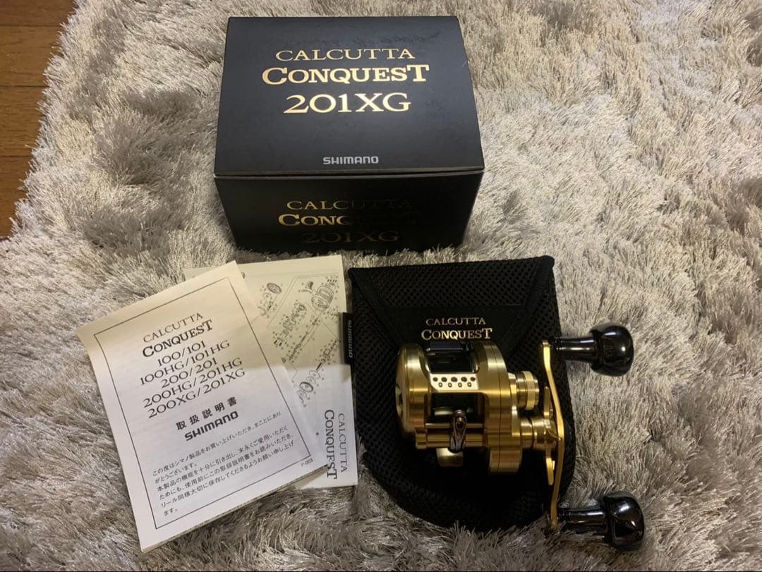 22カルカッタコンクエスト201XG リブレハンドルノブ付