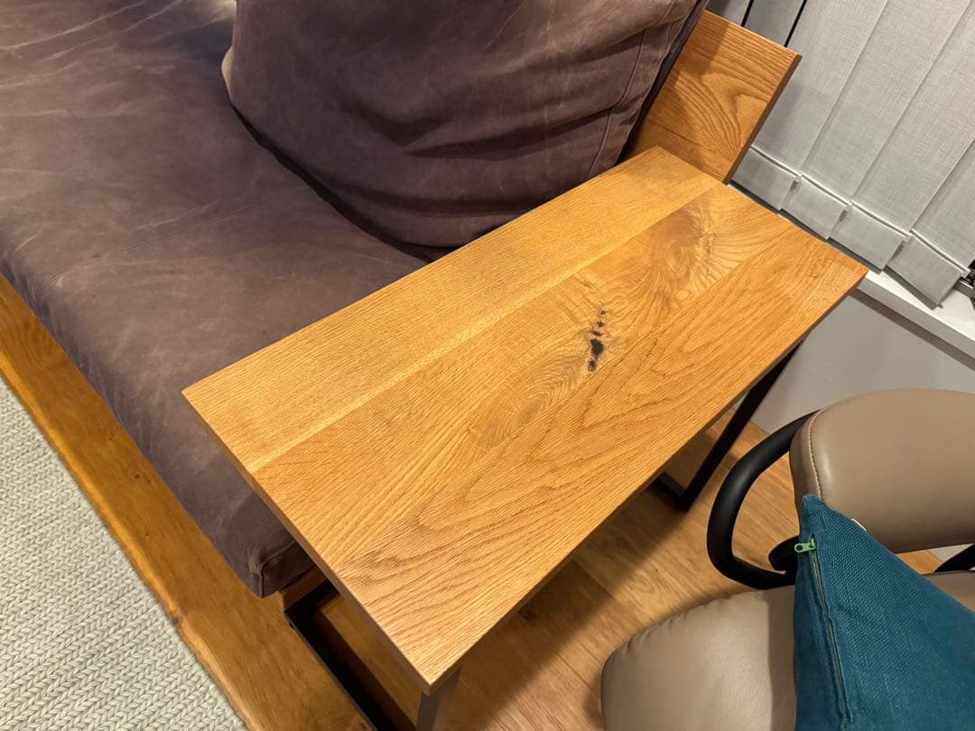 (値下げ)広松木工 FREXソファ 196 サイドテーブル オットマン付き