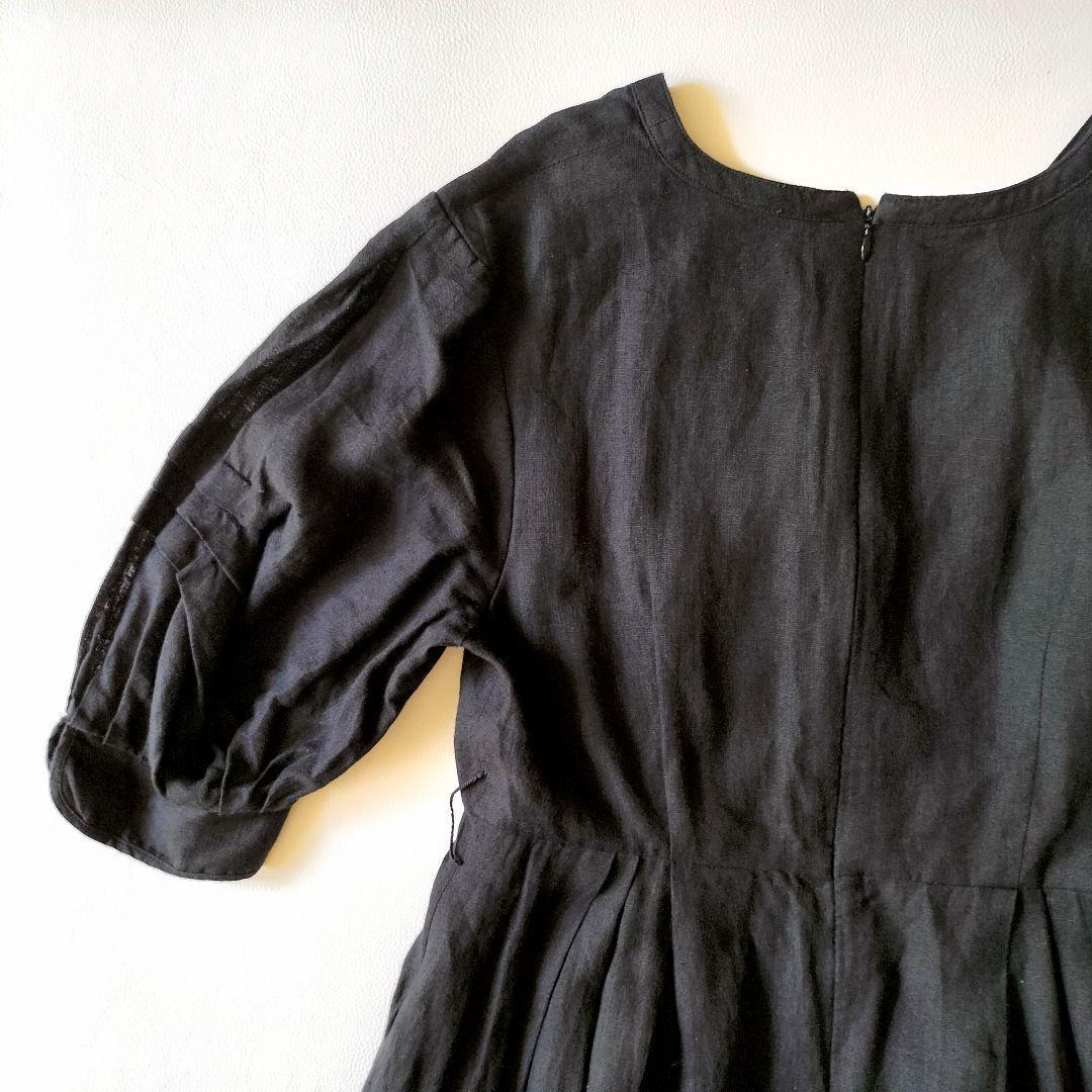 あさみん様　フリッカ　パールボタンリネンワンピース