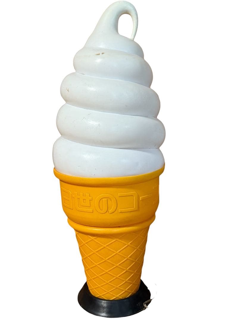 日世のコーン ソフトクリーム 店舗 ディスプレイ 電飾 看板