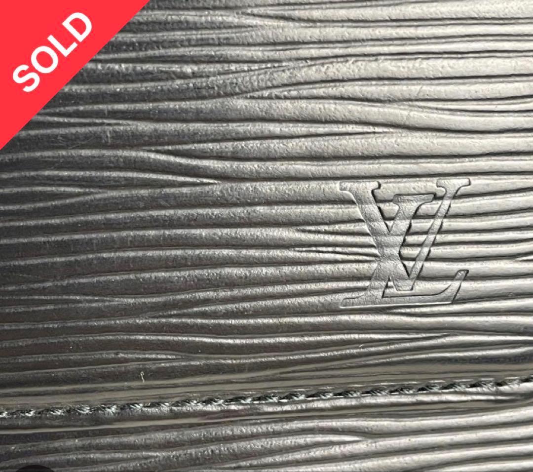 Louis Vuitton ブラック 長財布 エピレザー