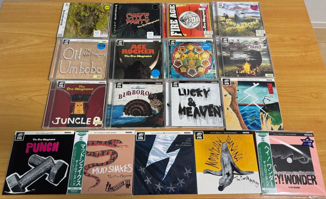 ザ・クロマニヨンズ オリジナルアルバム全セット