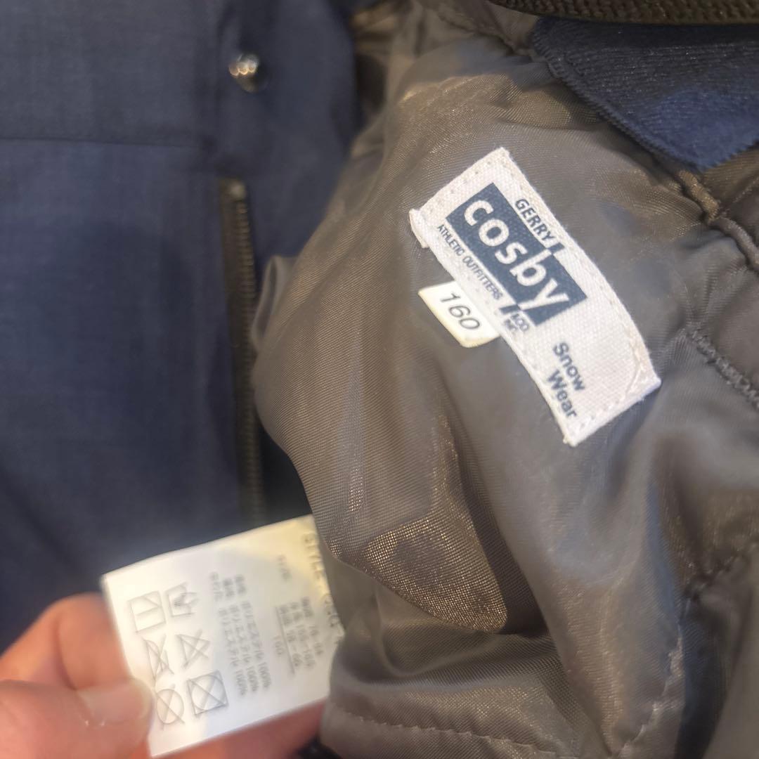 美品　cosby スキーウェア160 手袋Jr.Lセット　スノーウェア