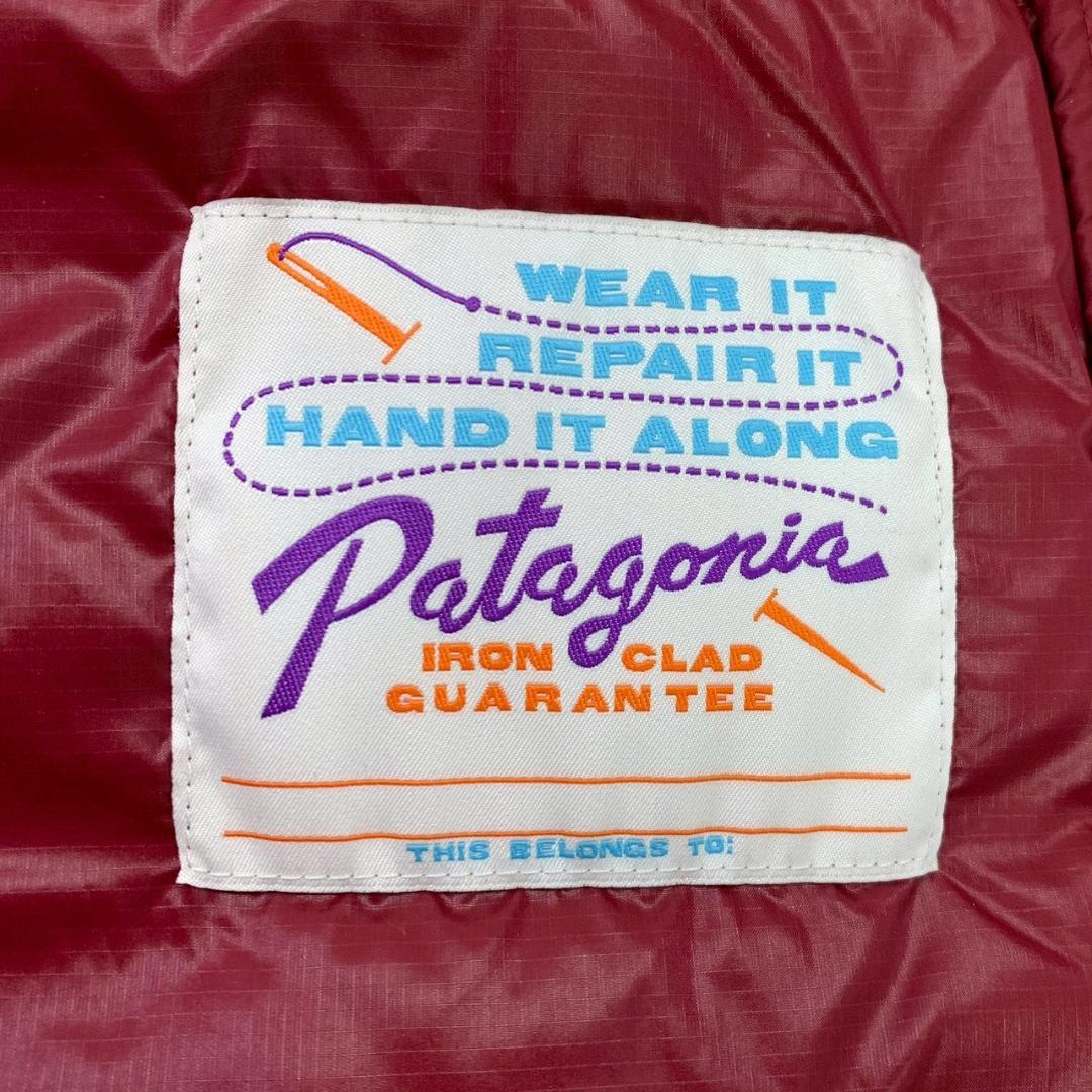 美品★22年モデル パタゴニア ダウンセーター ベスト レッド メンズ　D929