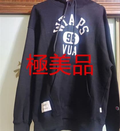 WTAPS×Champion Academy ロゴ パーカー M