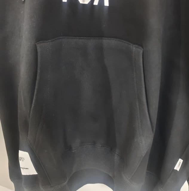 WTAPS×Champion Academy ロゴ パーカー M