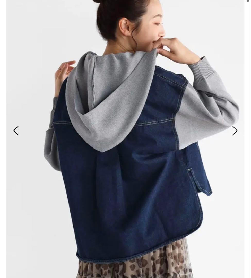 新品　vinニットドッキングジャケット　ネイビー　ヤマダヤ