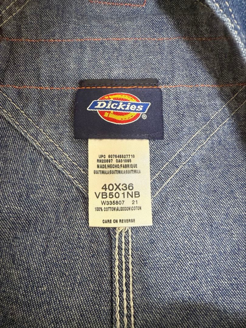 【レア】Dickies ディッキーズ オーバーオール リフレクター