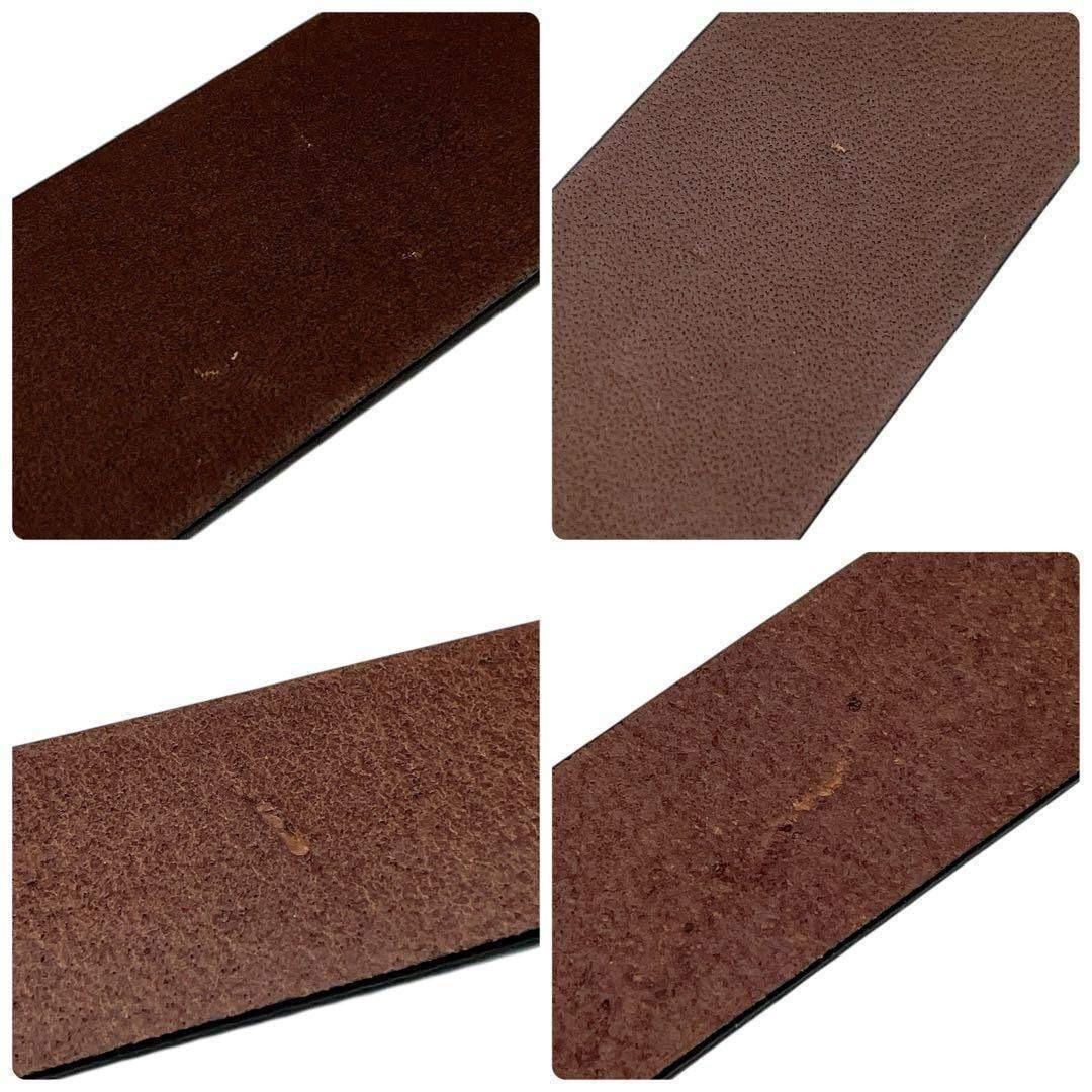 美品 ヴィヴィアンウエストウッド ベルト レザー 茶 ブラウン 銀 ユニセックス