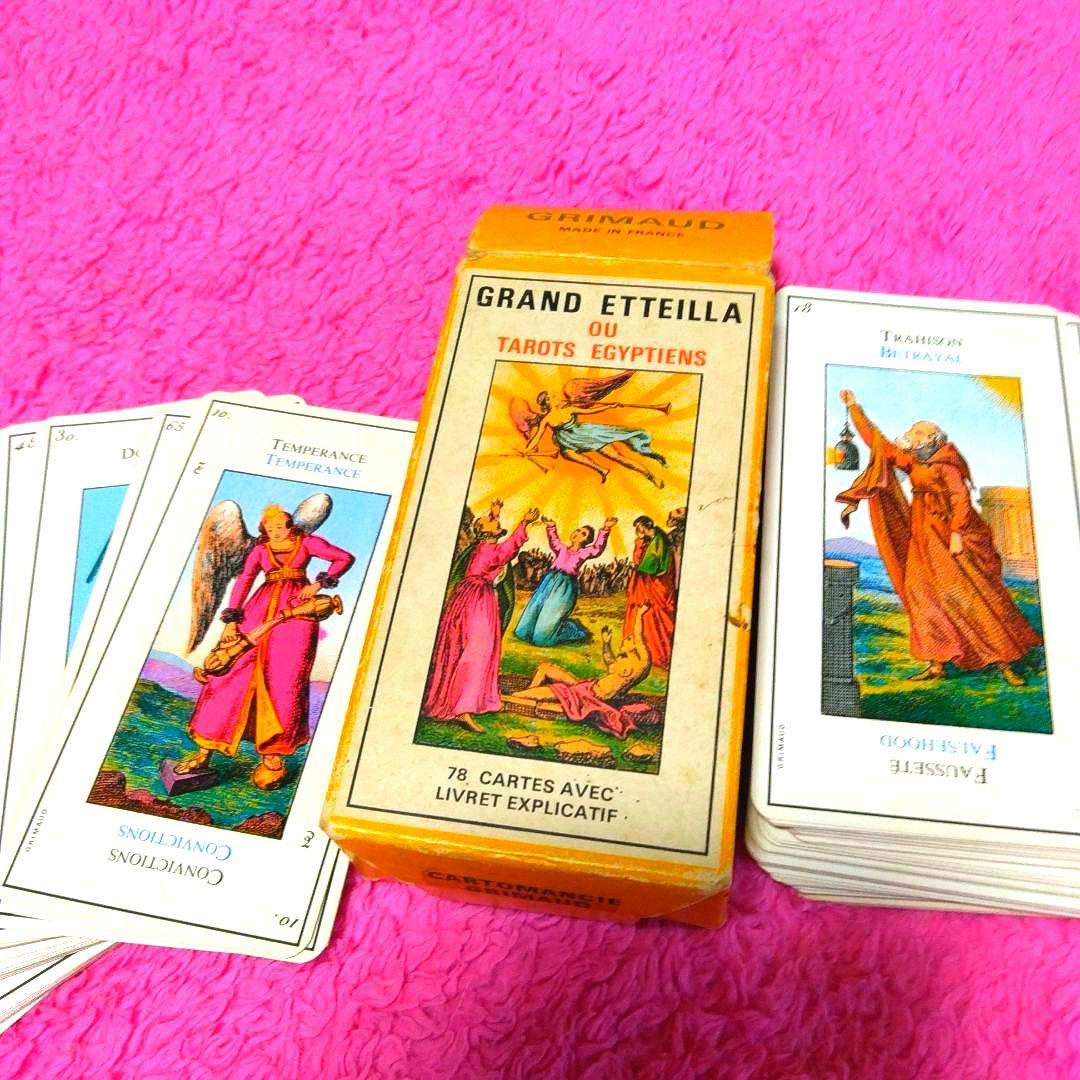 タロットカード　ＧＲＡＮＤ ETTEILLA 稀少　グランエッティラ