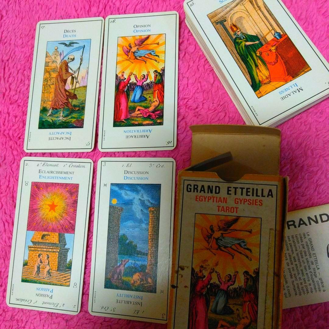 タロットカード　ＧＲＡＮＤ ETTEILLA 稀少　グランエッティラ